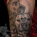 Tattoos - Day of the Dead Dogs - 96006